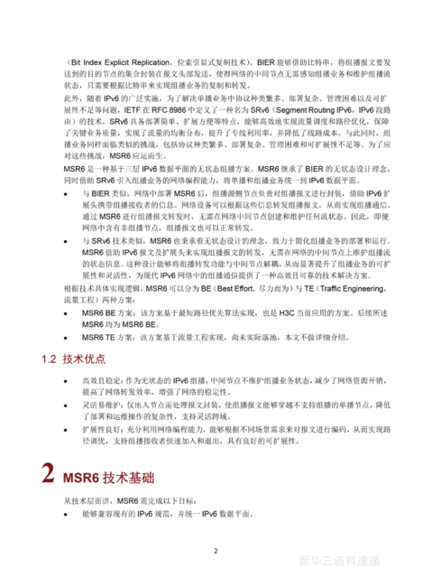 新华三：2024年MSR6技术白皮书